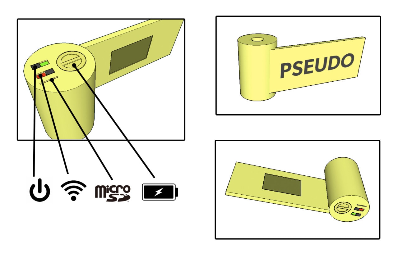 pseudo digital film canister