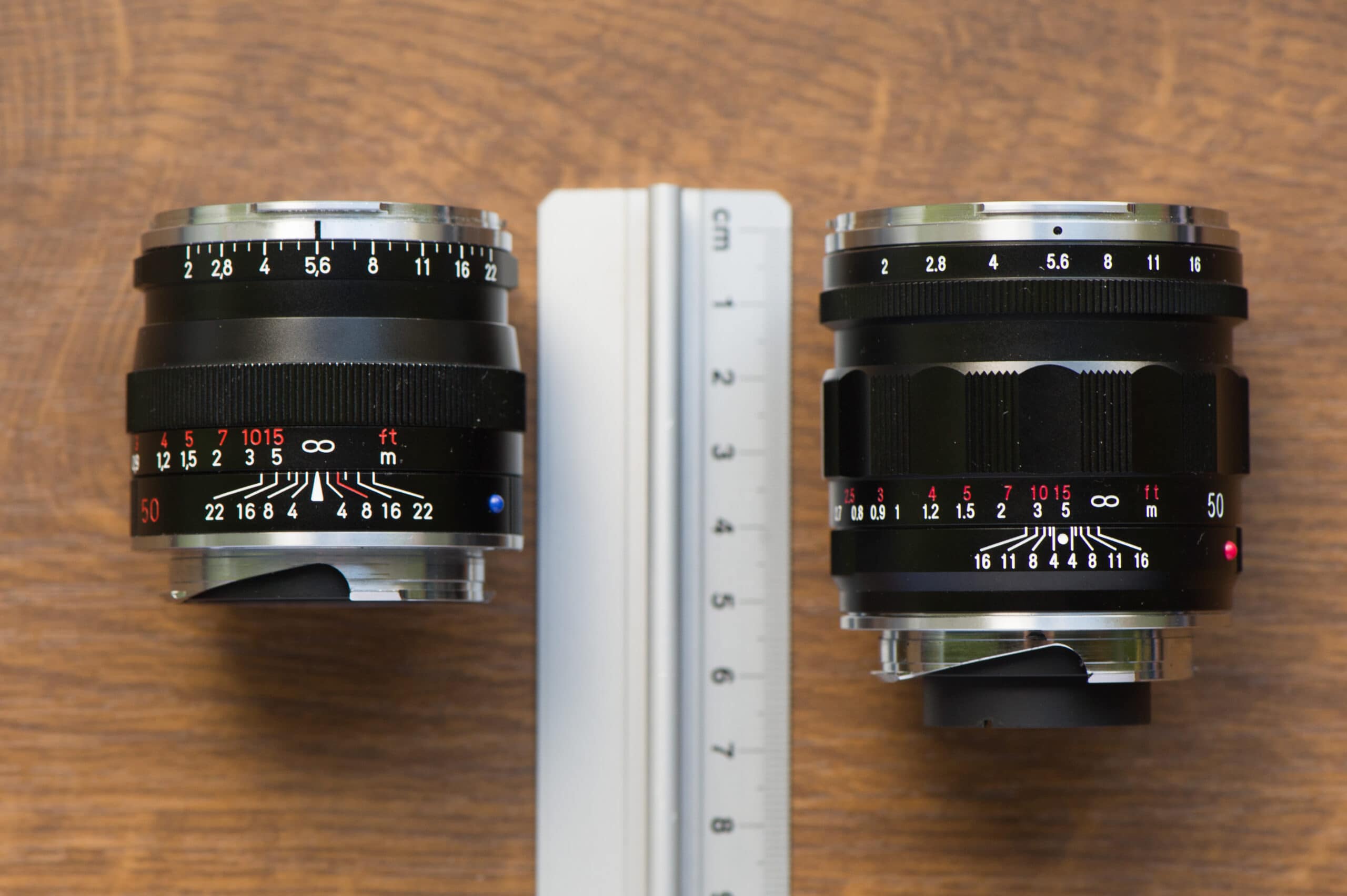 obiektywy Zeiss i Voigtlander