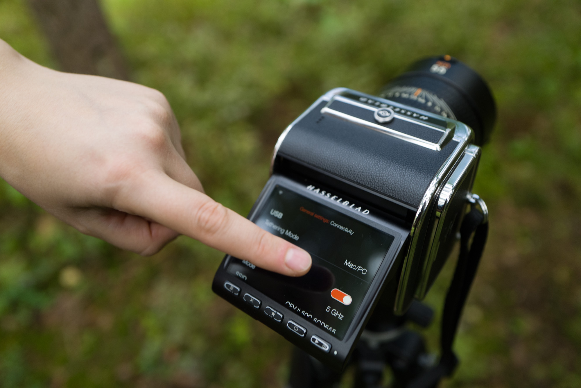 Hasselblad CFV II 50C 907X Phocus Mobile 2 connectivity