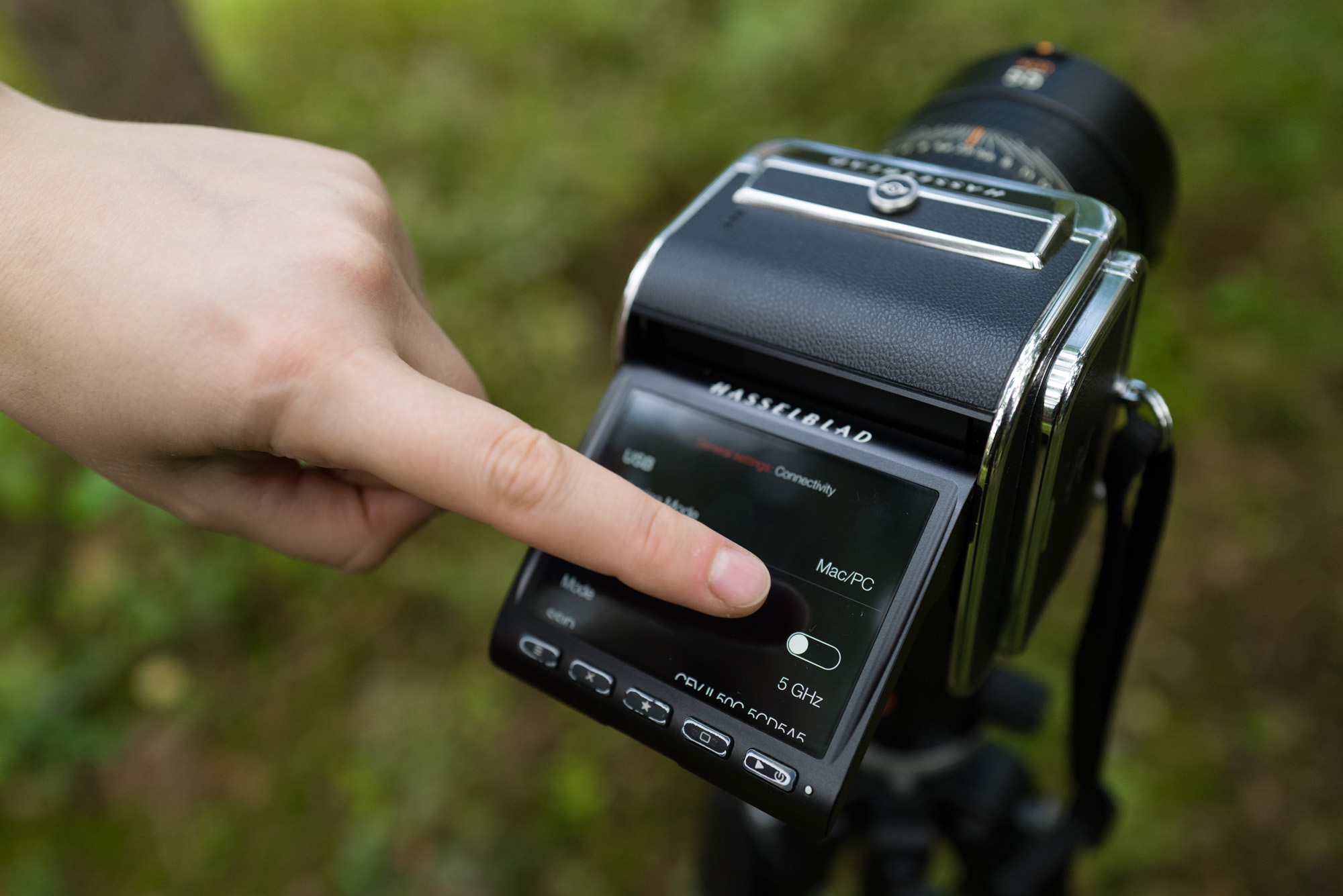 Hasselblad CFV II 50C 907X Phocus Mobile 2 connectivity