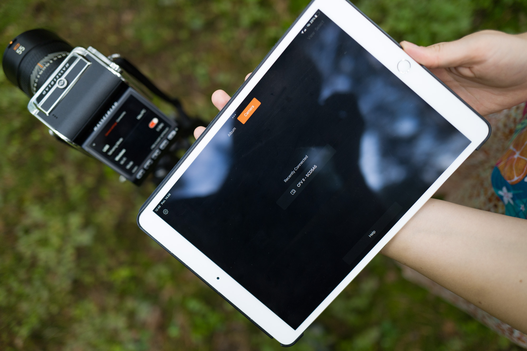 Hasselblad CFV II 50C 907X Phocus Mobile 2 connectivity