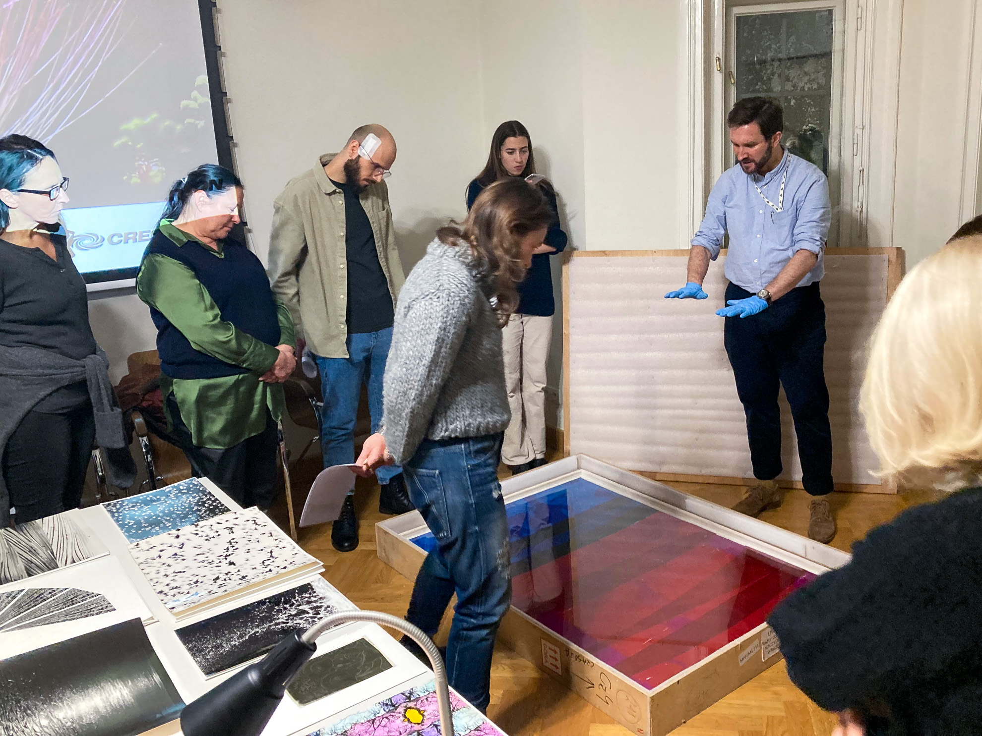 pokaz fotografii abstrakcyjnej z kolekcji MuFo