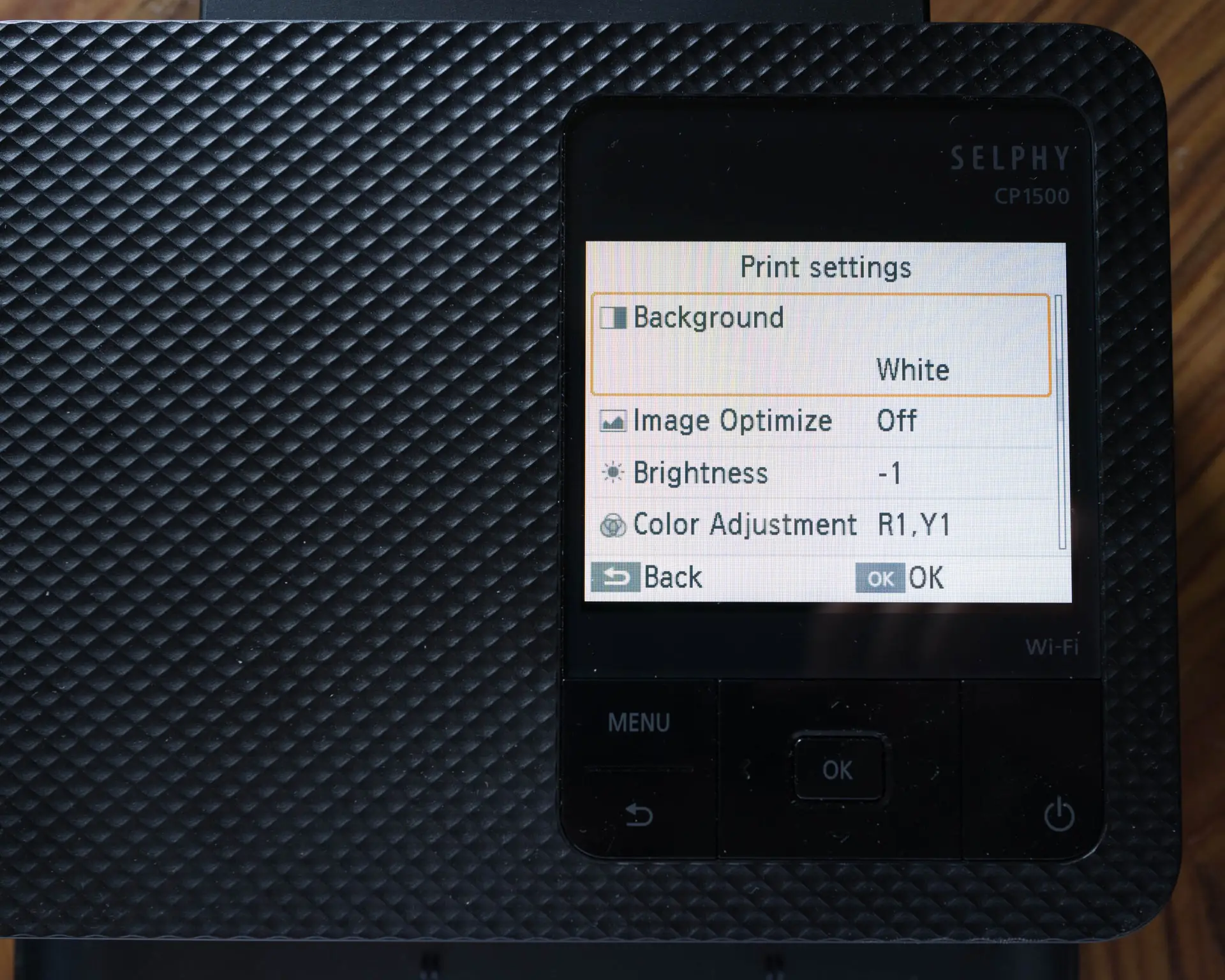 Canon shelphy cp1500